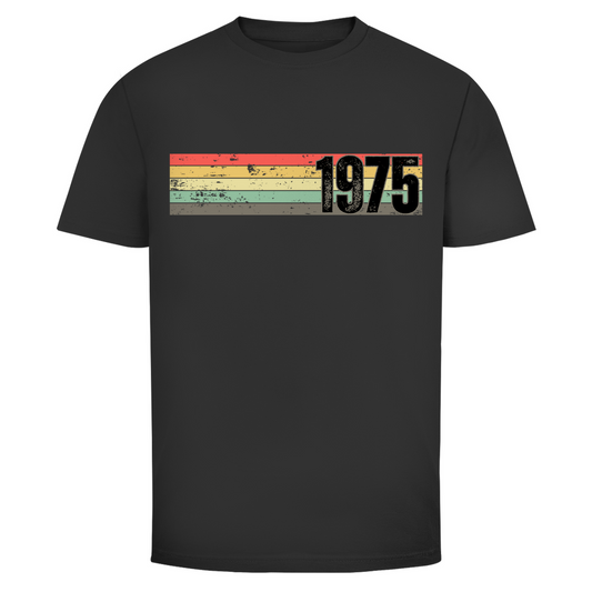 Herren T-Shirt "1975" schwarz