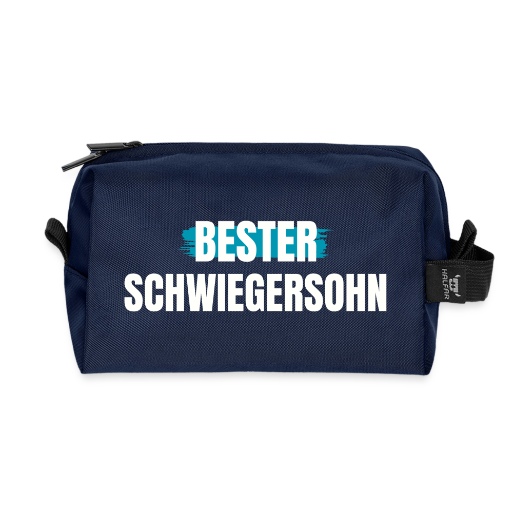 Kulturtasche "Bester Schwiegersohn" - Navy