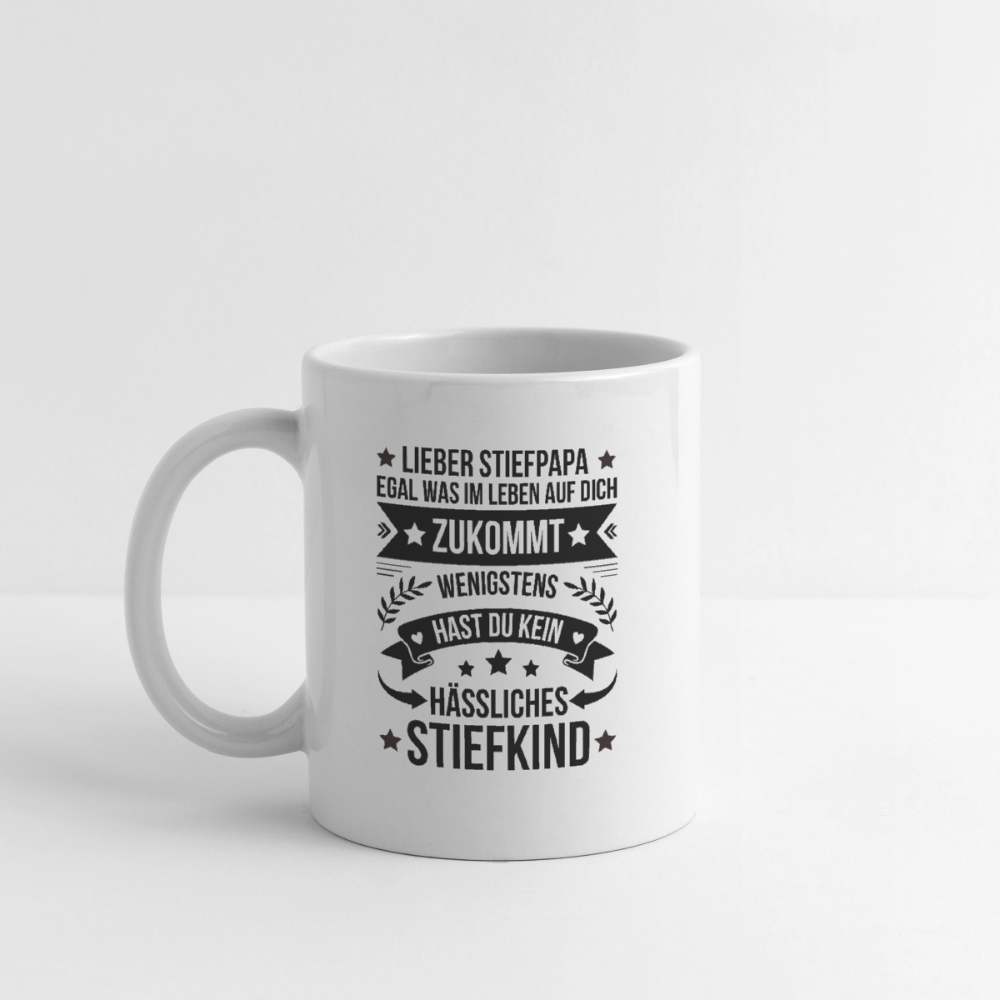 Tasse "Lieber Stiefpapa" - Weiß