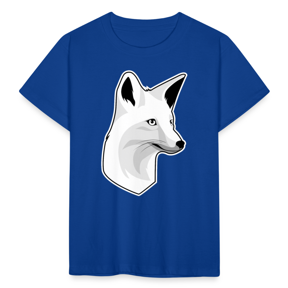 Kinder T-Shirt "Schöner Fuchs" - Royalblau
