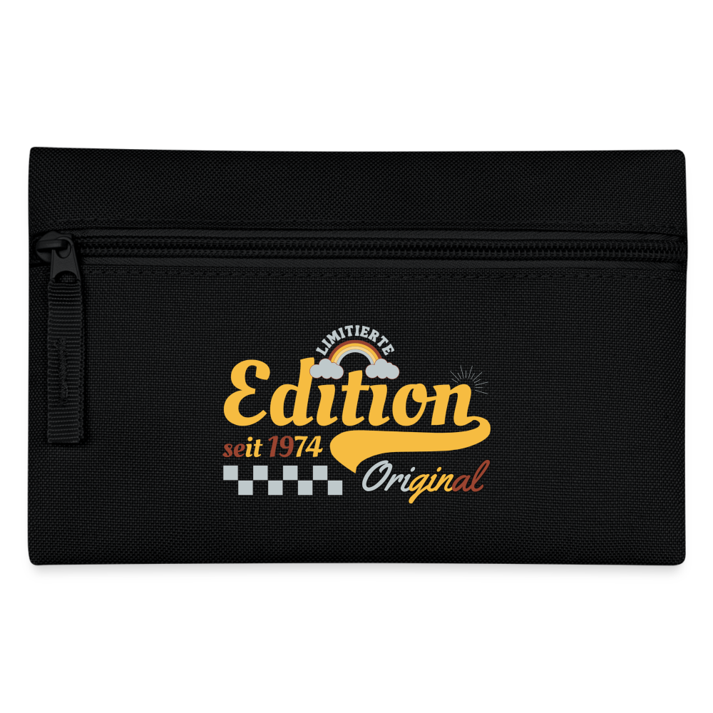 Federtasche "Limitierte Edition seit 1974" - Schwarz