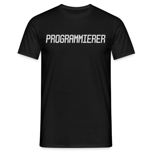 Männer T-Shirt "Programmierer" - Schwarz
