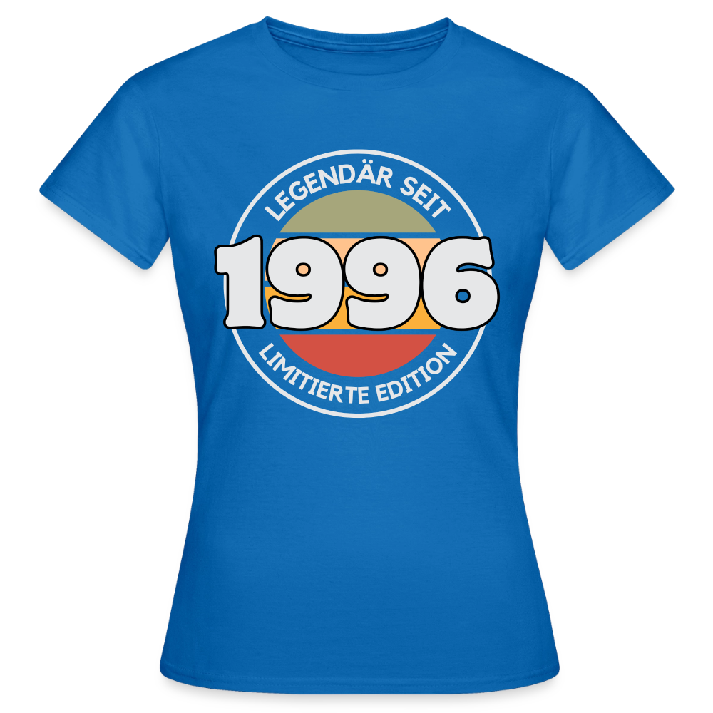 Frauen T-Shirt "Legendär seit 1996 - Limitierte Edition" - Royalblau