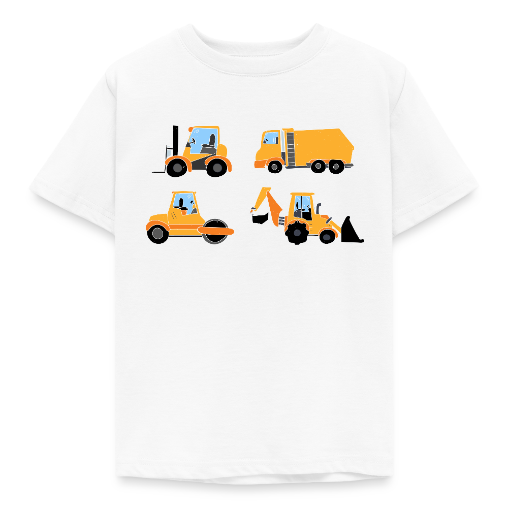 Kinder T-Shirt "4 Bagger" - Weiß