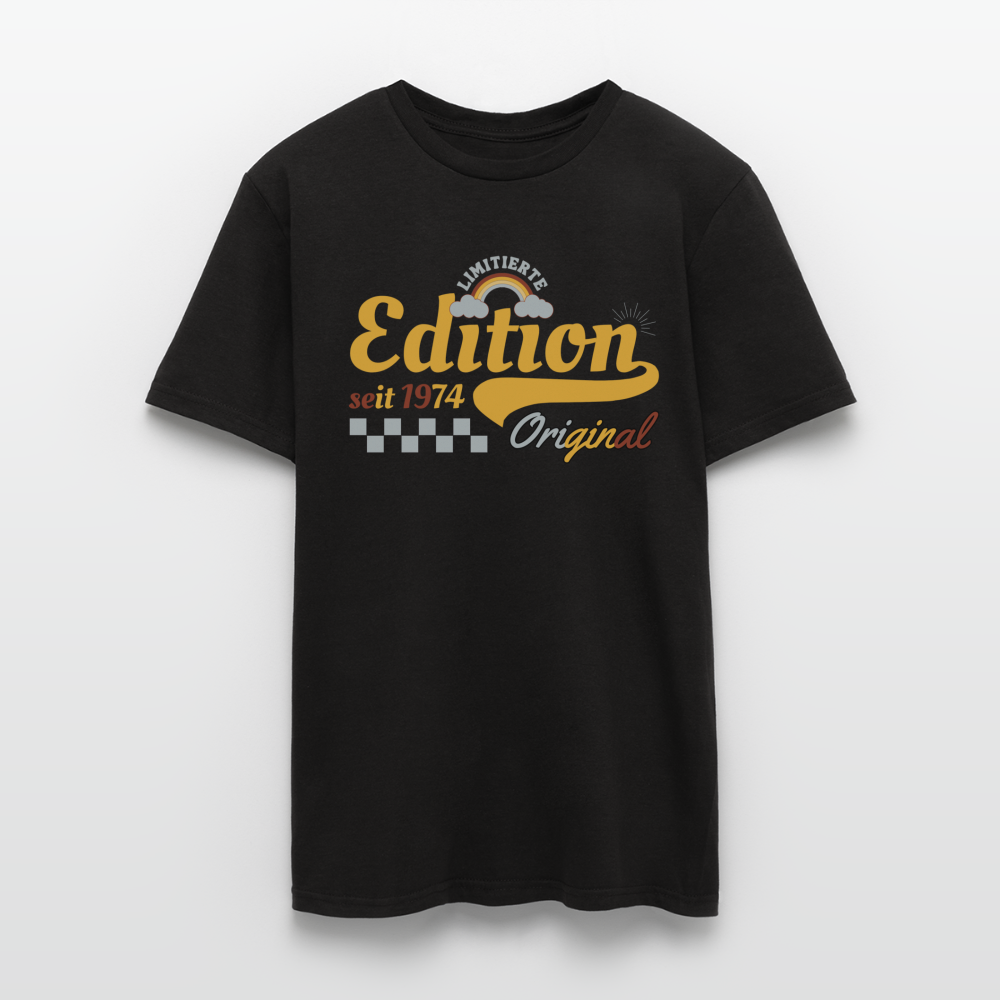 Männer T-Shirt "Limitierte Edition seit 1974" - Schwarz