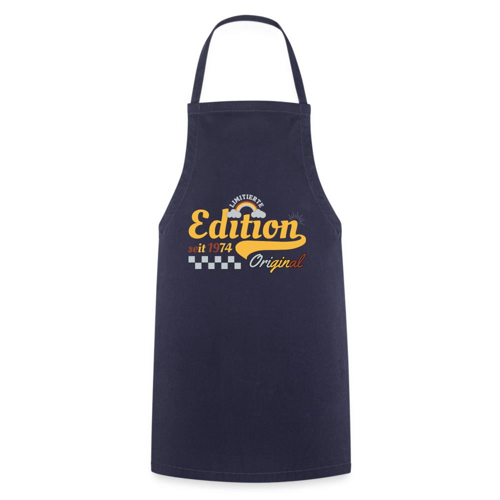Kochschürze "Limitierte Edition seit 1974" - Navy