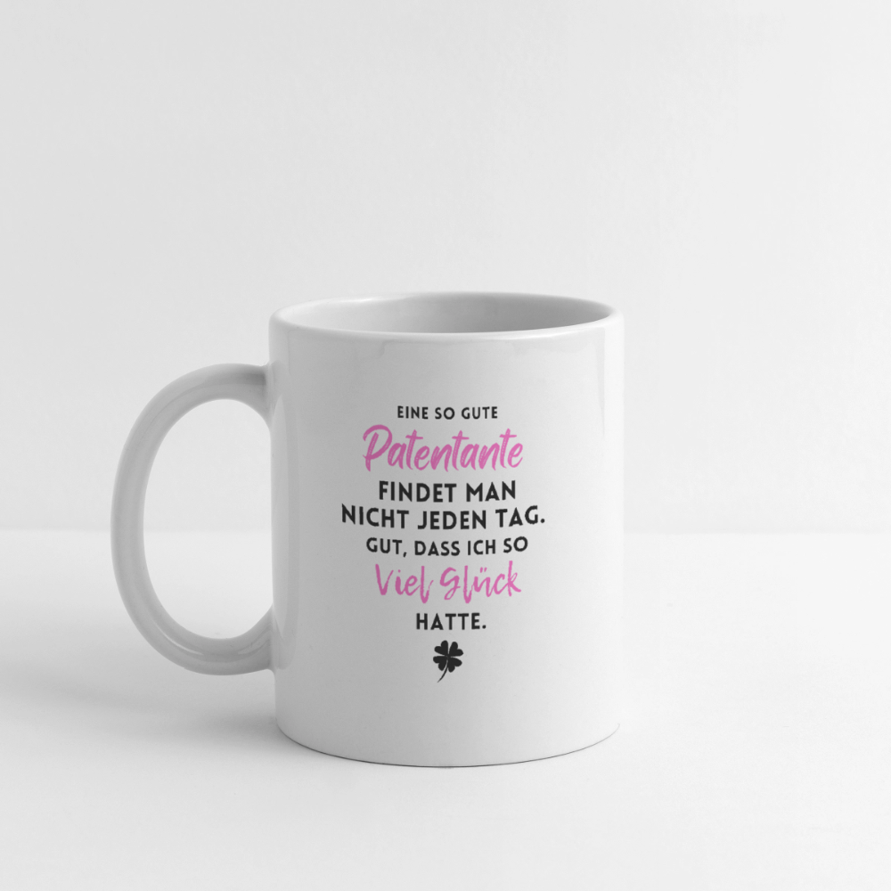 Tasse "Eine so gute Patentante" - Weiß
