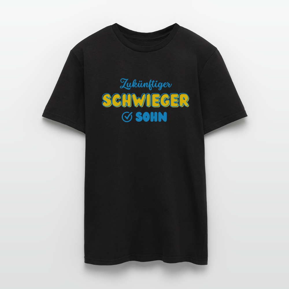 Männer T-Shirt "Zukünftiger Schwiegersohn" - Schwarz