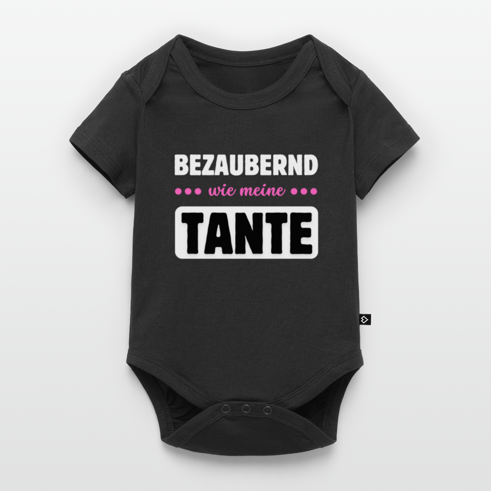 Baby Body "Bezaubernd wie meine Tante" - Schwarz