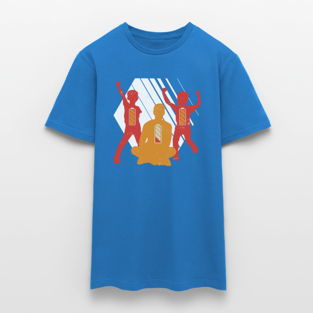 Männer T-Shirt "Papa hat keine Energie mehr" - Royalblau