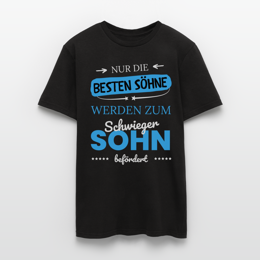 Männer T-Shirt - Schwarz