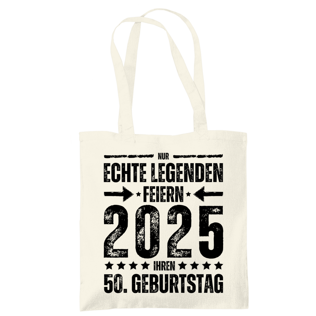 Tragetasche "50. Geburtstag 2025"