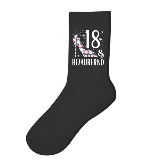 Socken "18 und bezaubernd"