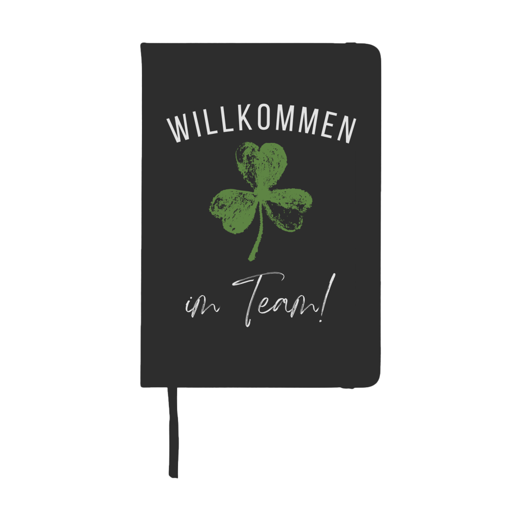 Notizbuch "Willkommen im Team"