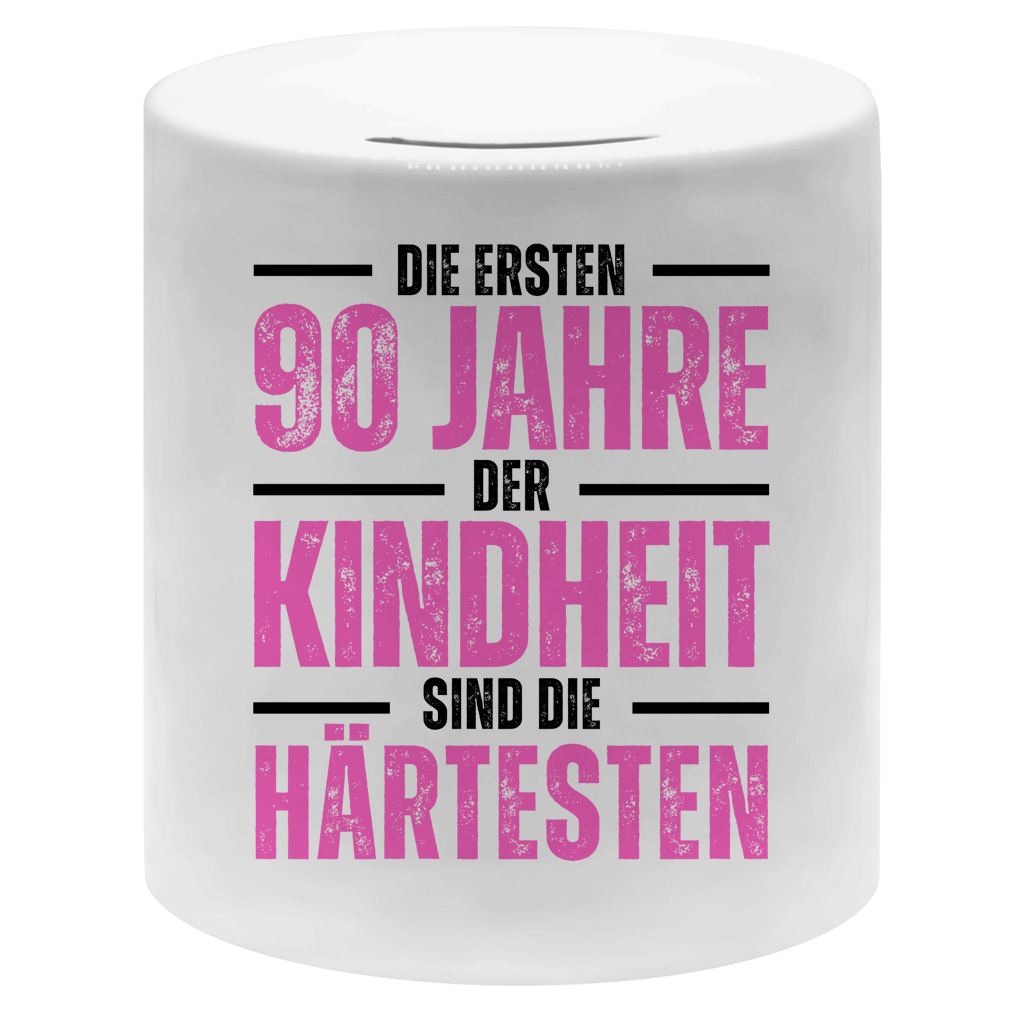 Money box "Die ersten 90 Jahre der Kindheit"