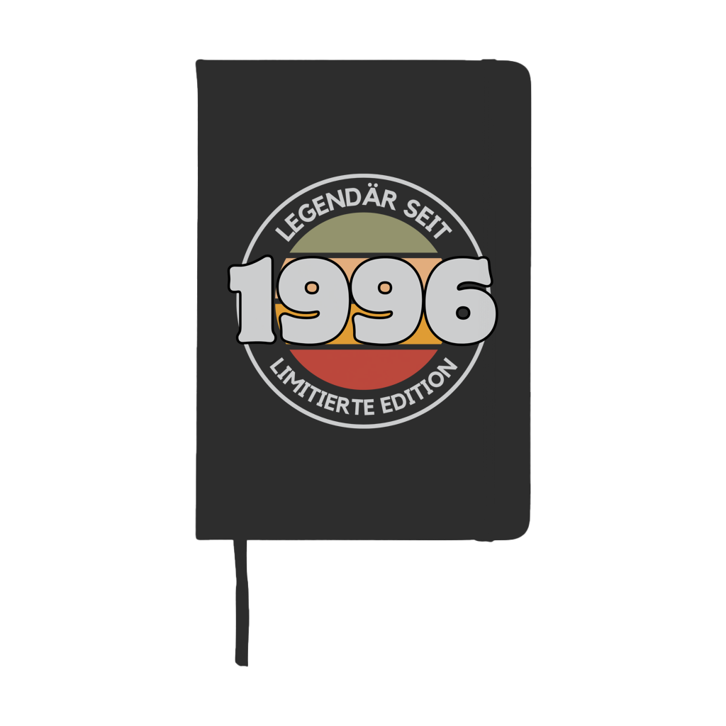 Notizbuch "Legendär seit 1996 - Limitierte Edition"