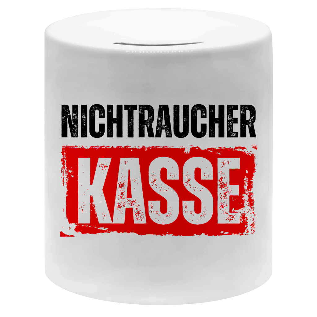 Spardose "Nichtraucher Kasse" (Version 2)
