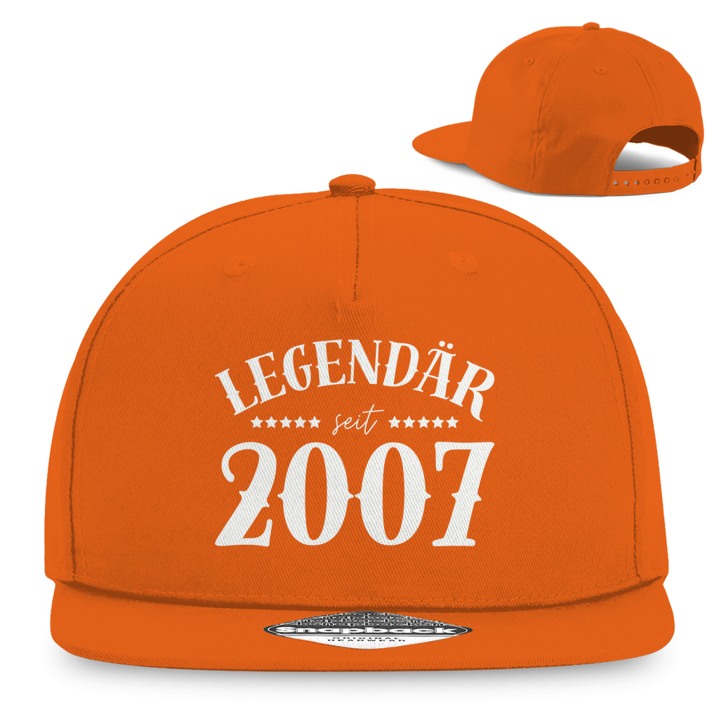 Snapback Cap "Legendär seit 2007"