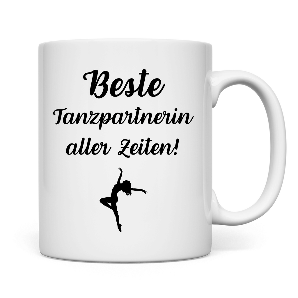 Tasse "Beste Tanzpartnerin aller Zeiten"