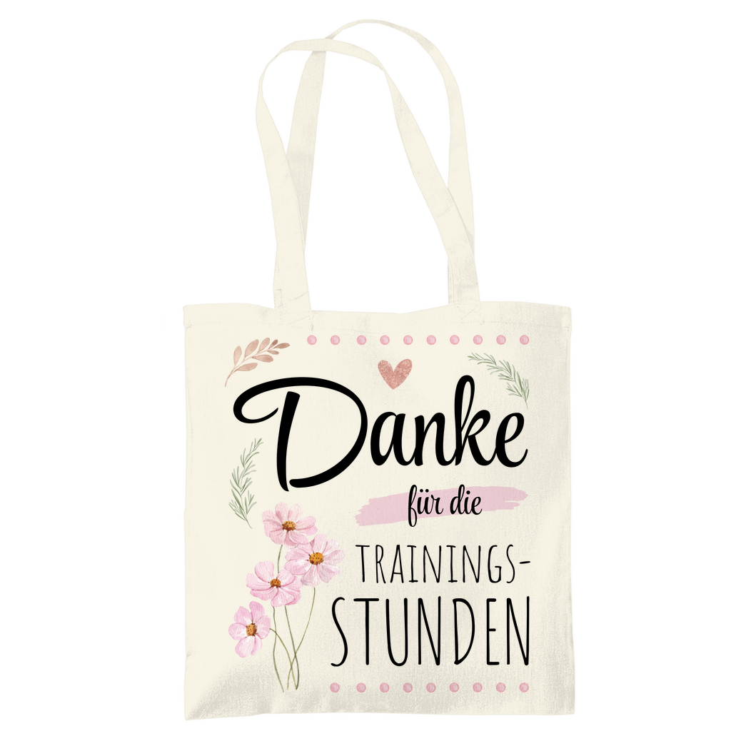 Tragetasche "Danke für die Trainingsstunden"