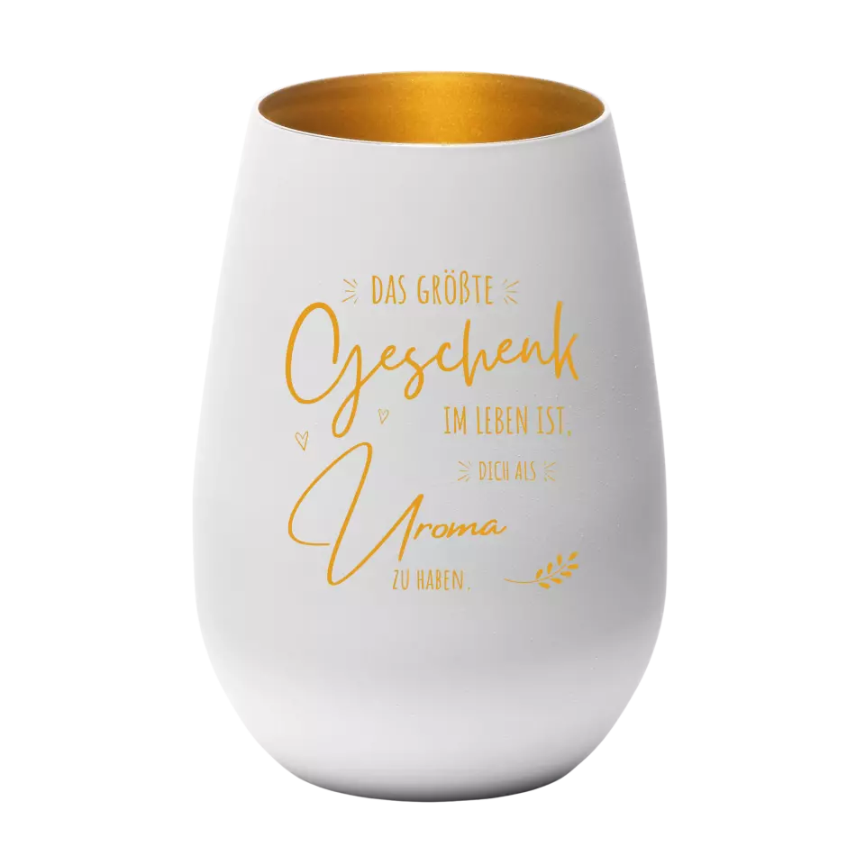 Windlicht "Das größte Geschenk im Leben ist, dich als Uroma zu haben"