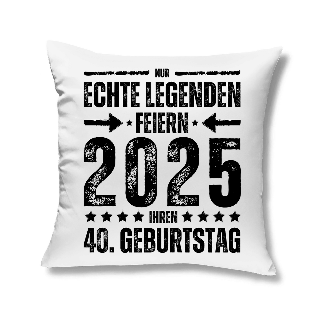 Sofakissen "40. Geburtstag 2025"