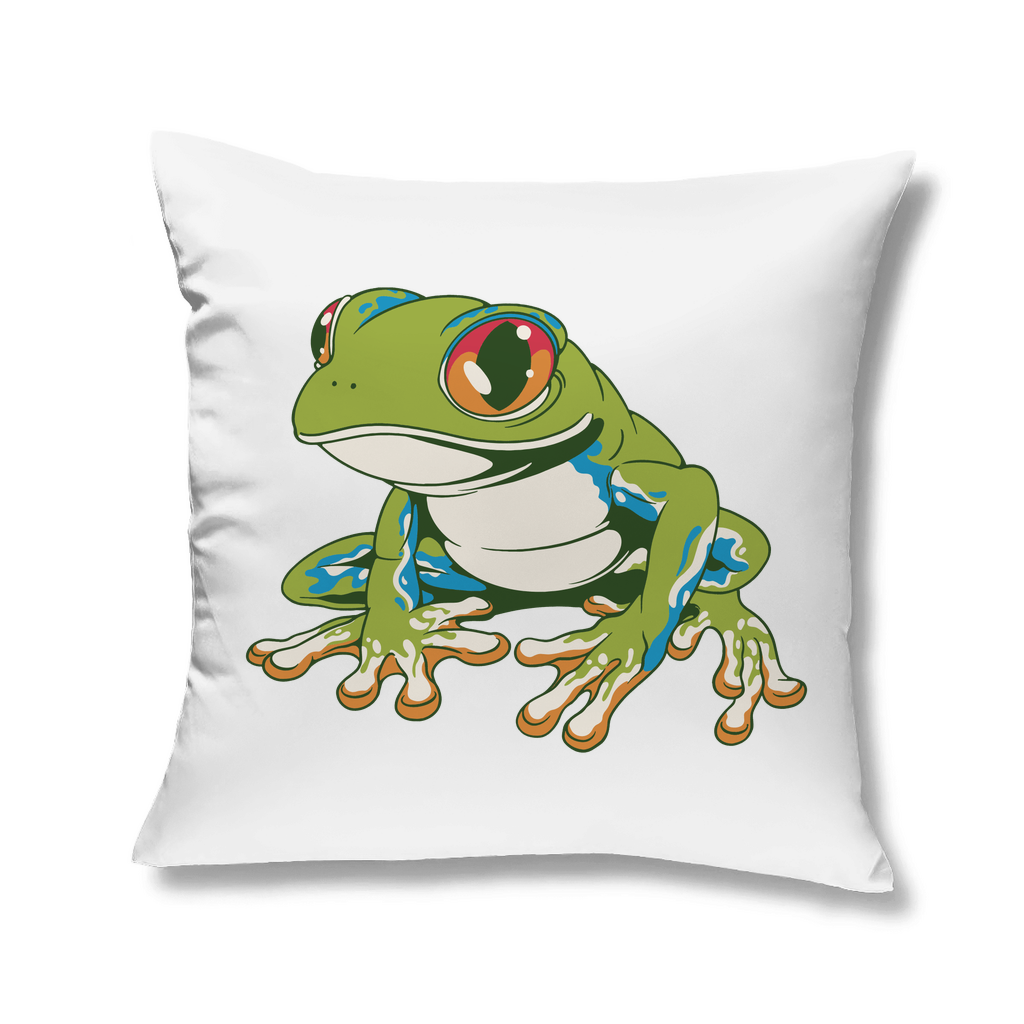 Sofakissen "Frosch mit roten Augen"