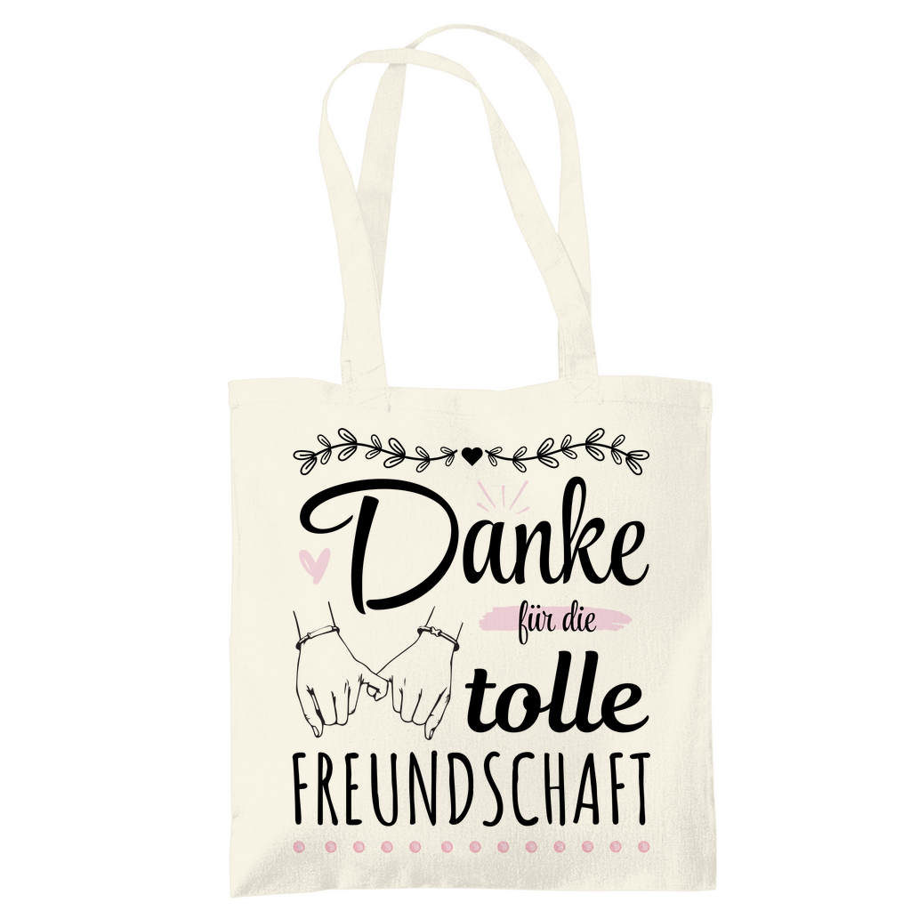Tragetasche "Danke für die tolle Freundschaft"