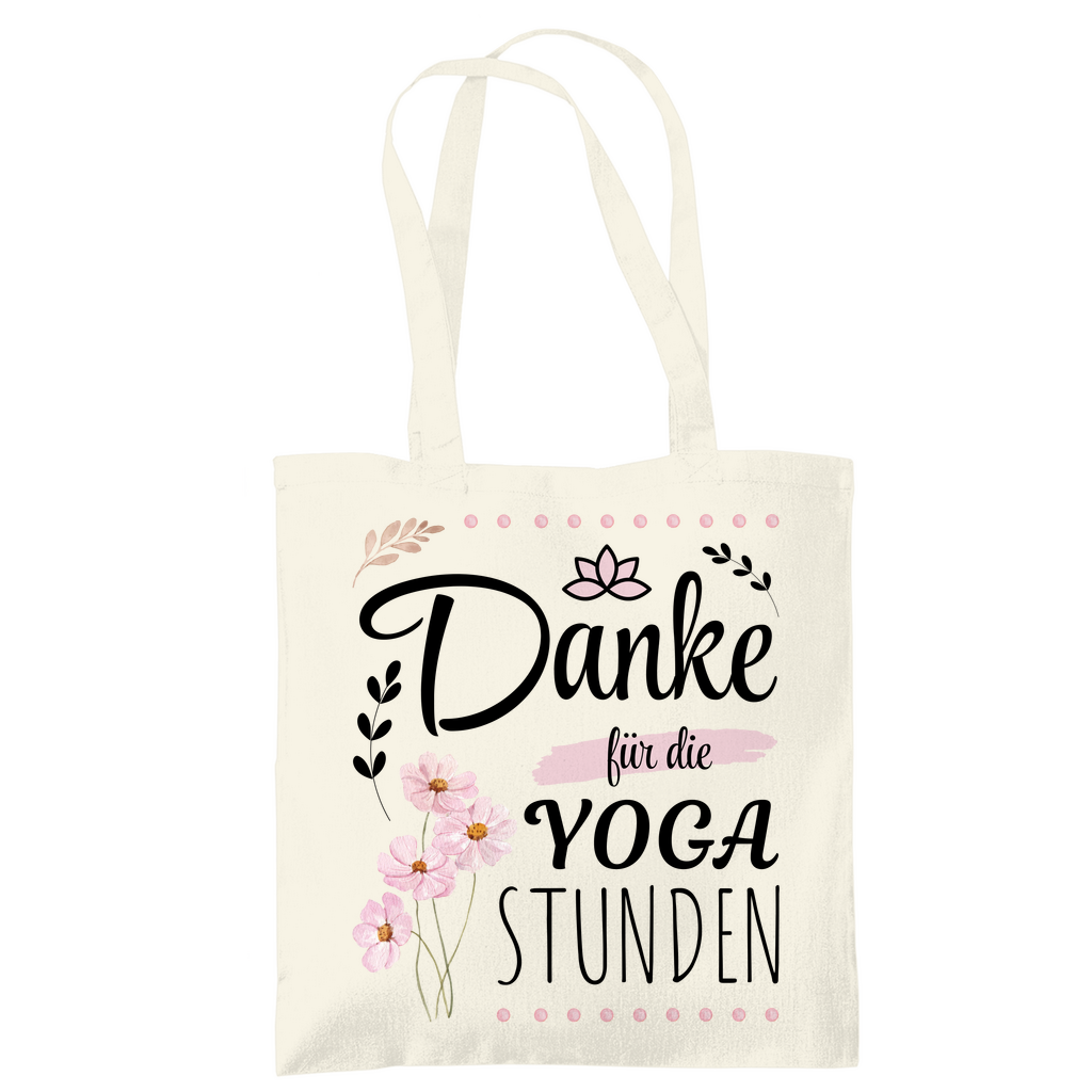 Tragetasche "Danke für die Yogastunden"