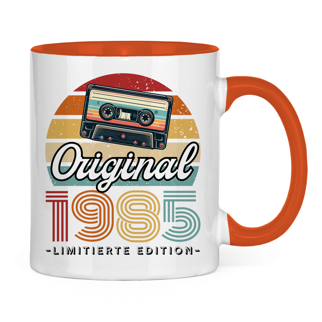 Tasse "Original 1985" (Kassetten Retro Stil)