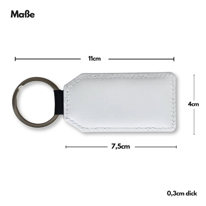 Schlüsselanhänger Maße