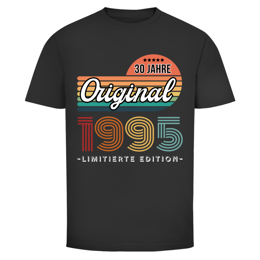 Herren T-Shirt "30 Jahre Original 1995" schwarz