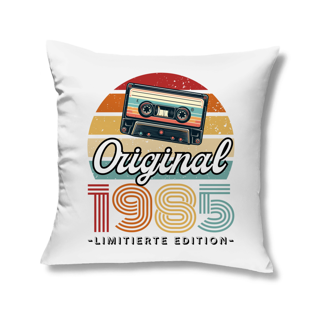 Sofakissen "Original 1985" (Kassetten Retro Stil)