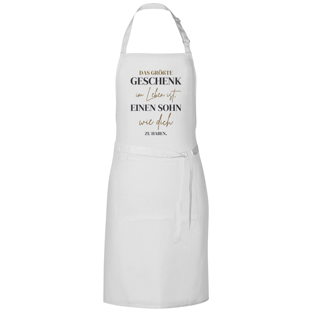 Grillschürze "Das größte Geschenk im Leben" (Sohn)