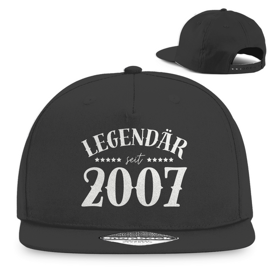 Snapback Cap "Legendär seit 2007"