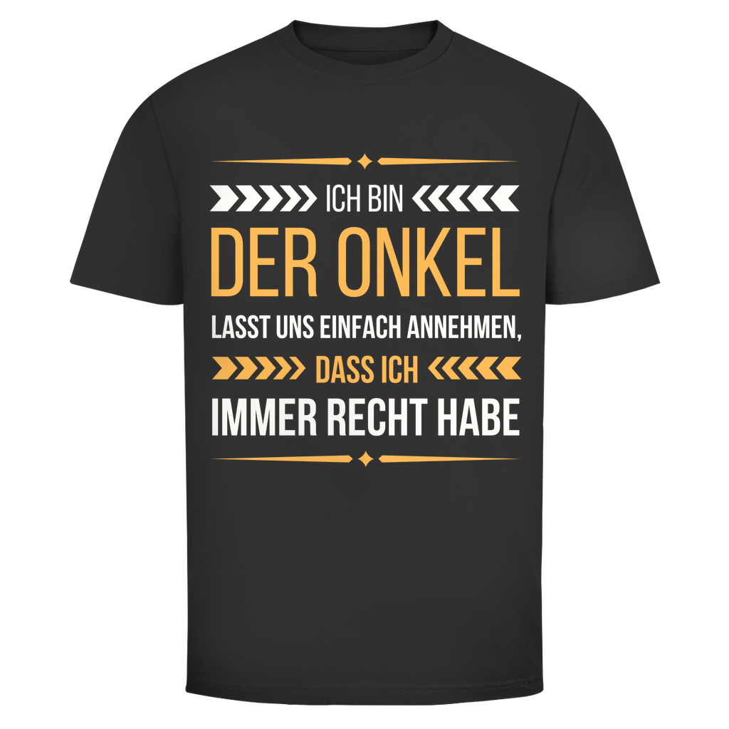 Herren T-Shirt "Ich bin der Onkel"