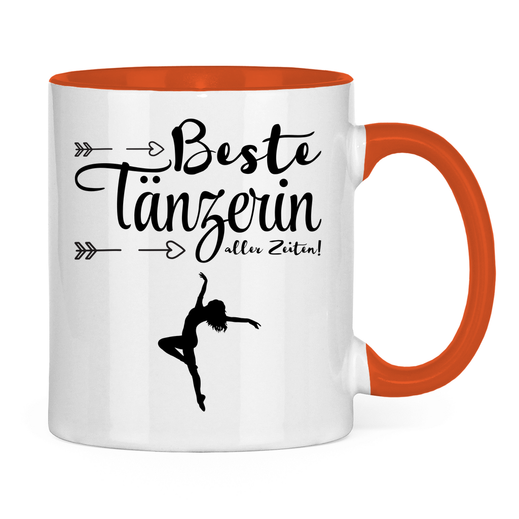 Tasse "Beste Tänzerin aller Zeiten!"