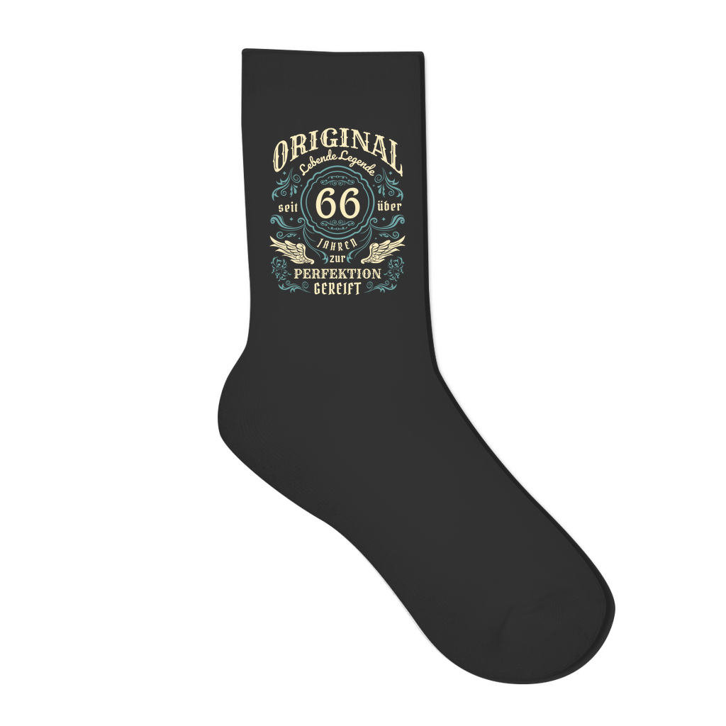 Socken "Lebende Legende seit 66 Jahren"