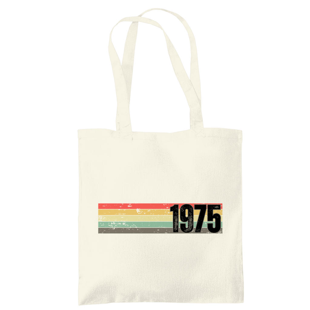 Tragetasche "1975" beige