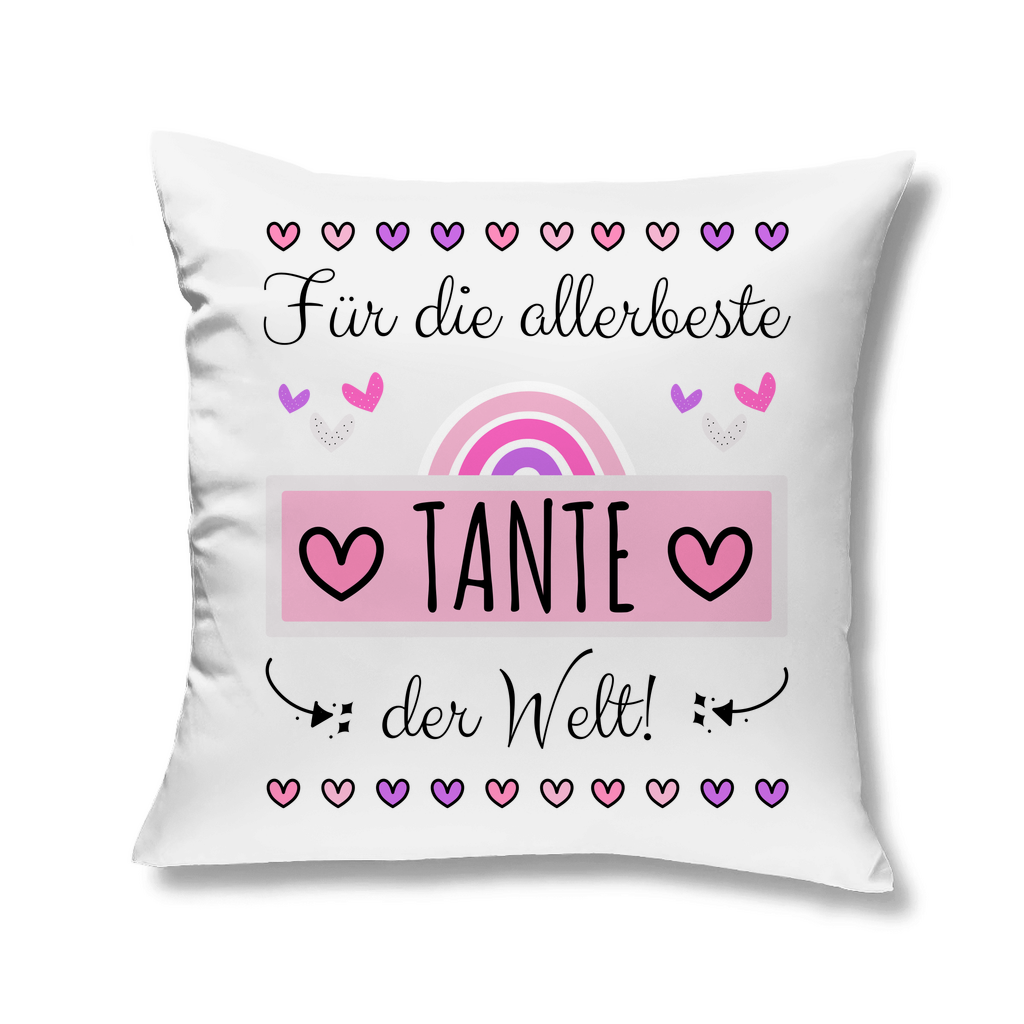Sofakissen "Für die allerbeste Tante der Welt!"