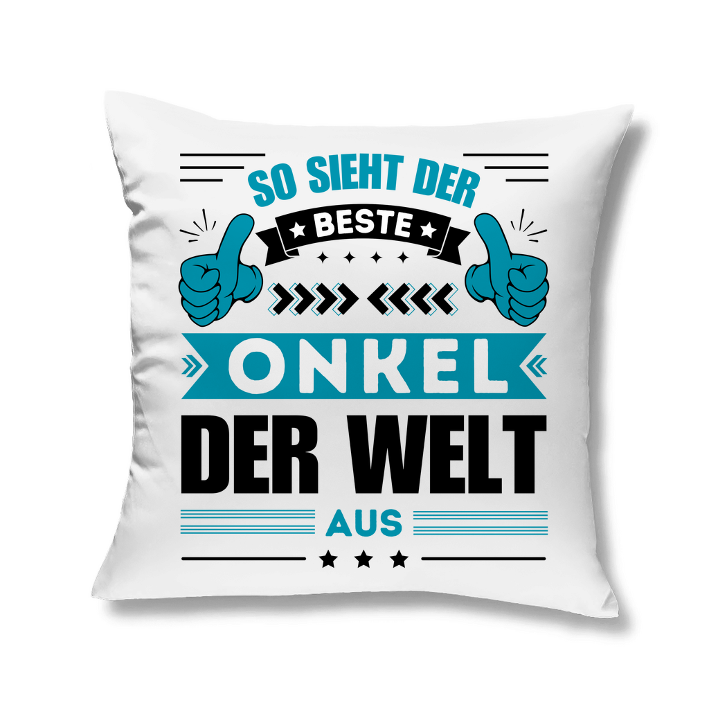 Sofakissen "So sieht der beste Onkel der Welt aus"