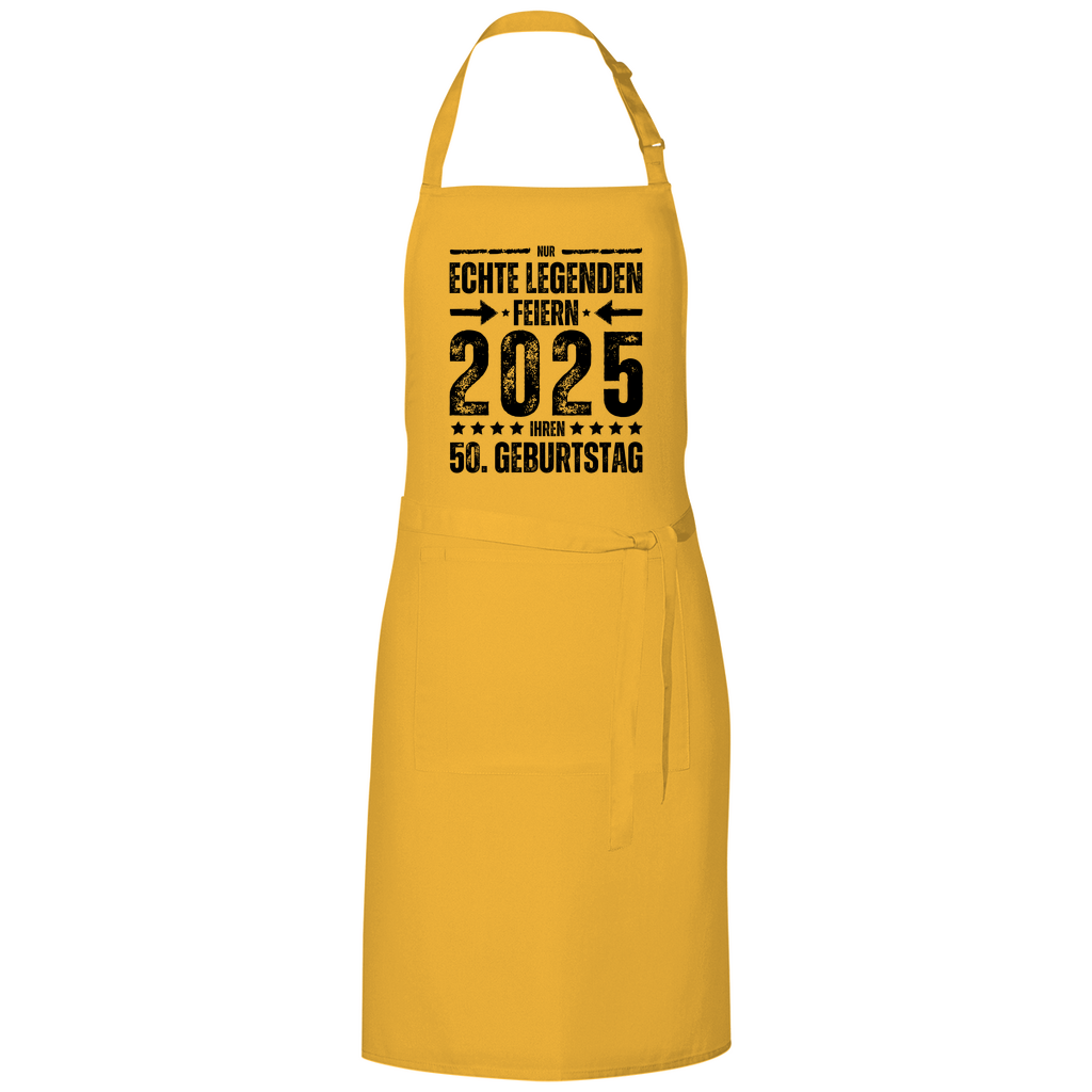 Grillschürze "50. Geburtstag 2025"