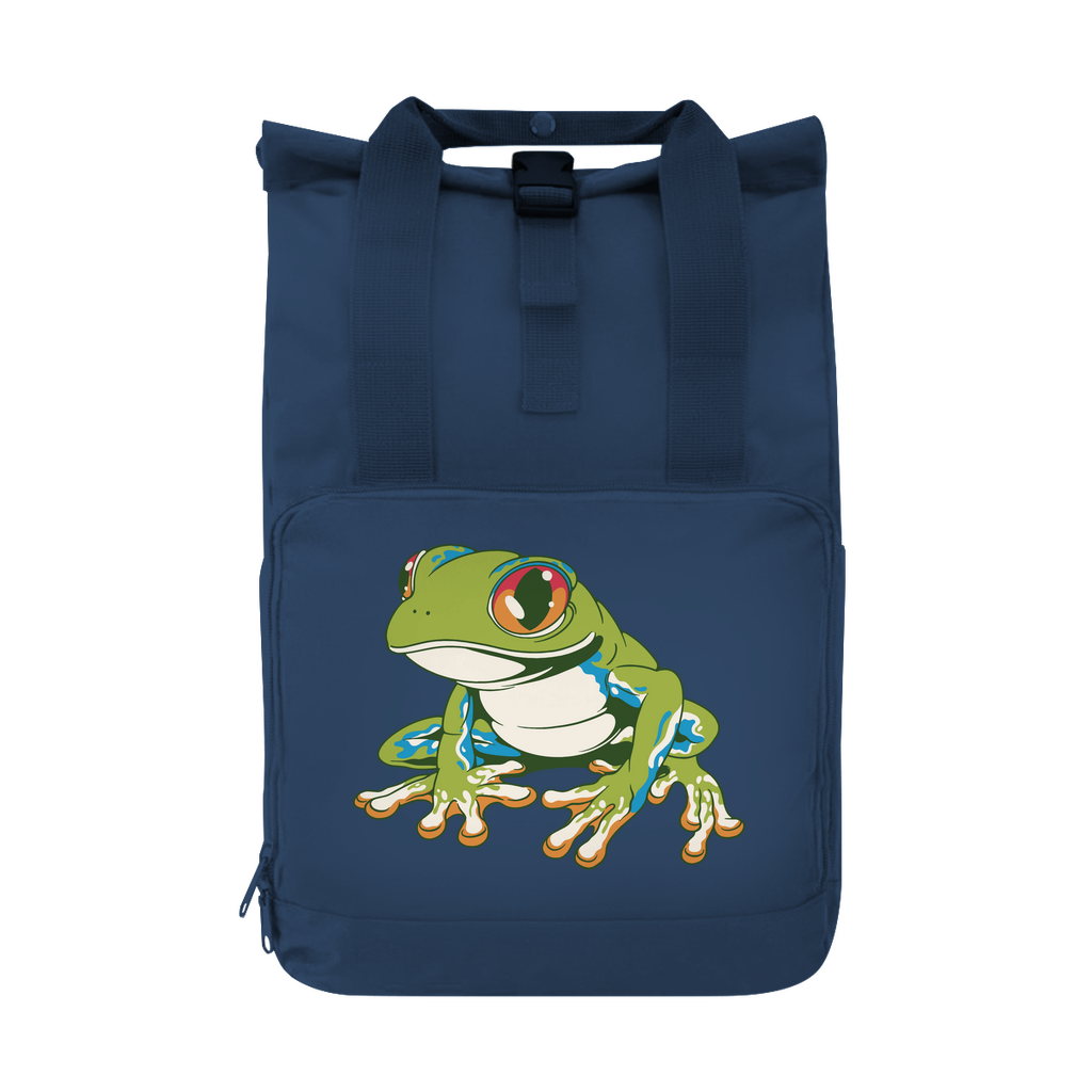 Rucksack "Frosch mit roten Augen"