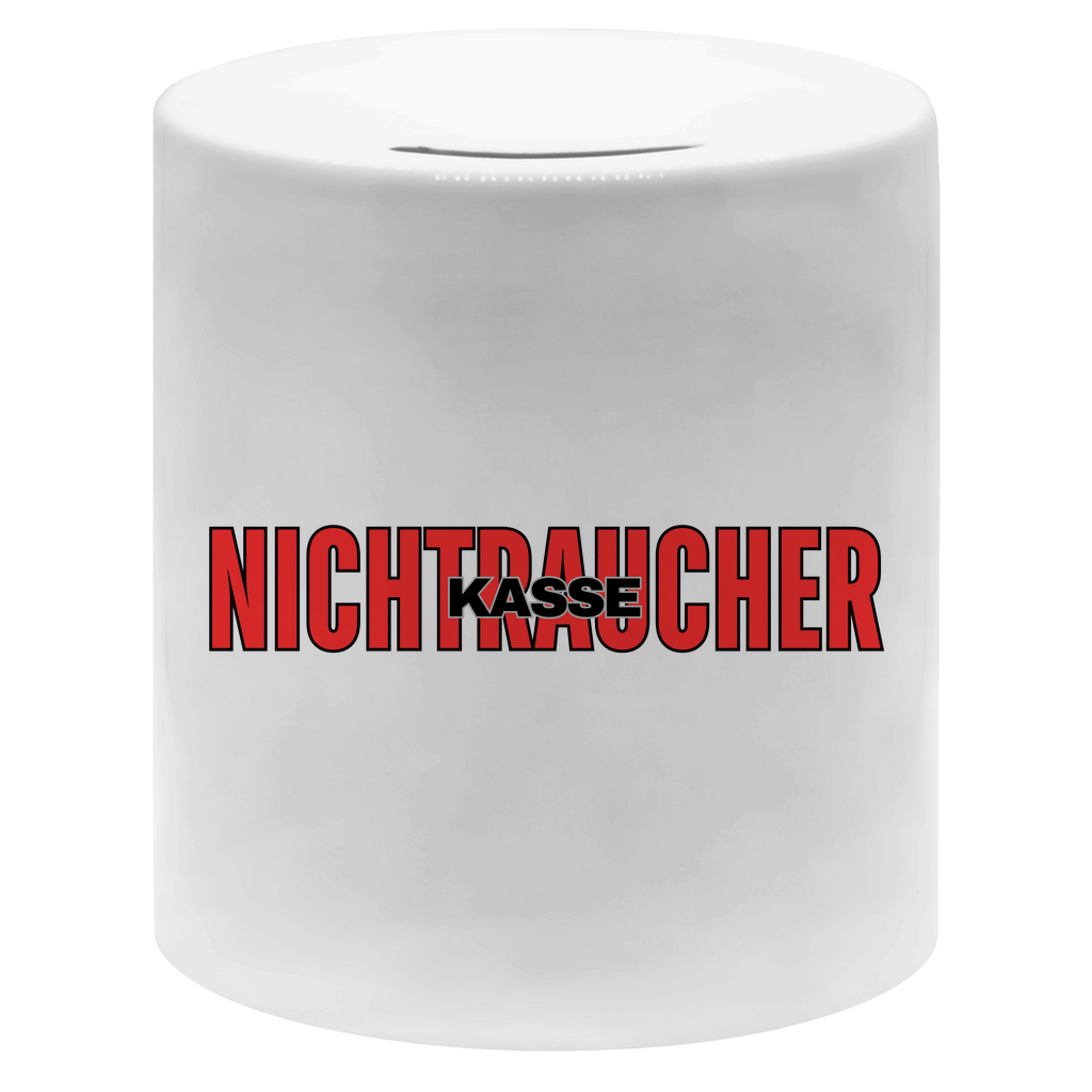 Spardose "Nichtraucher Kasse" (Version 1)