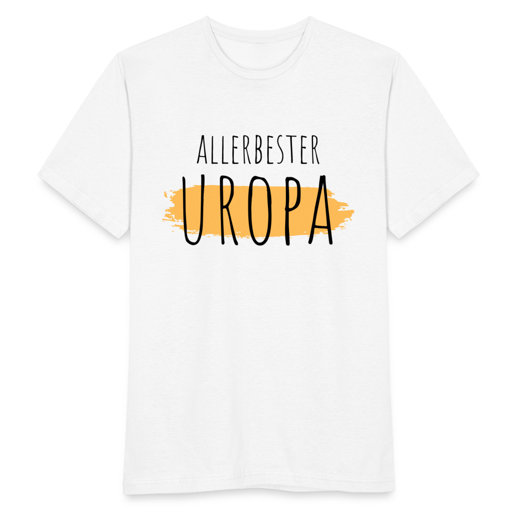 Männer T-Shirt "Allerbester Uropa" - weiß