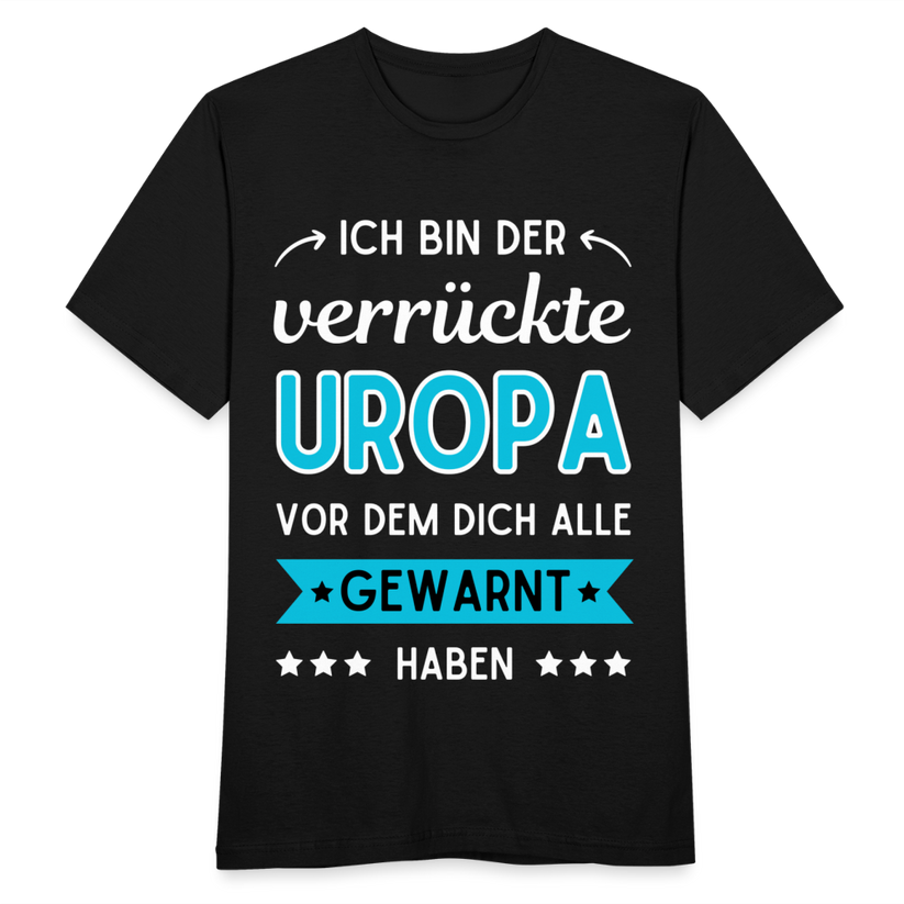 Witziges T-Shirt Bundle für Uroma und Uropa "Verrückt"