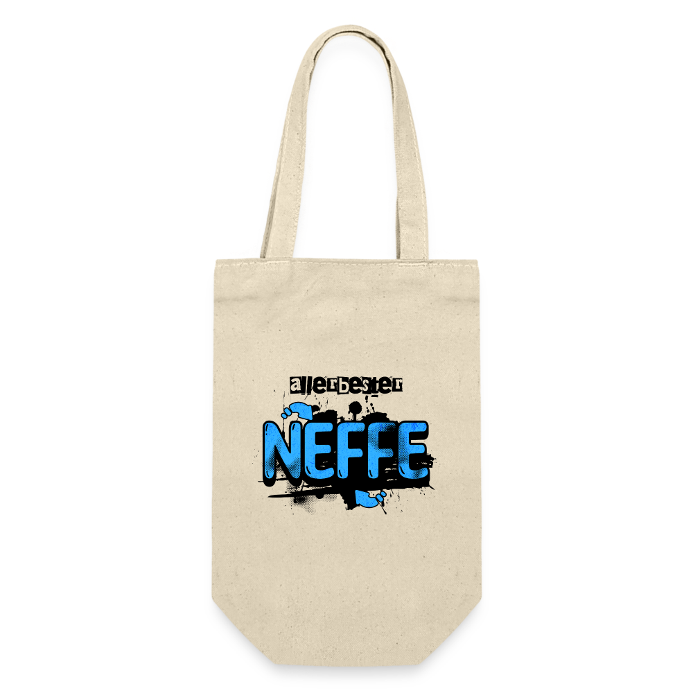 Geschenkbeutel für Flaschen "Allerbester Neffe" - Natur
