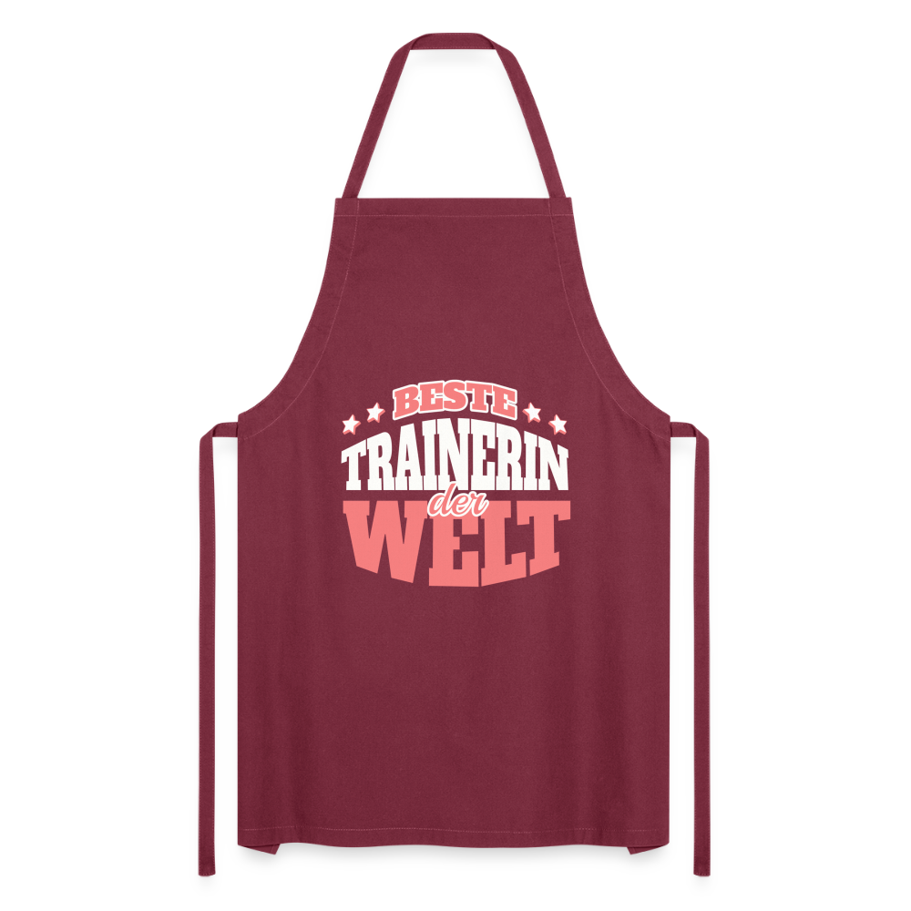 Kochschürze "Beste Trainerin der Welt" - Bordeaux