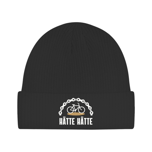 Beanie "Hätte Hätte Fahrradkette"