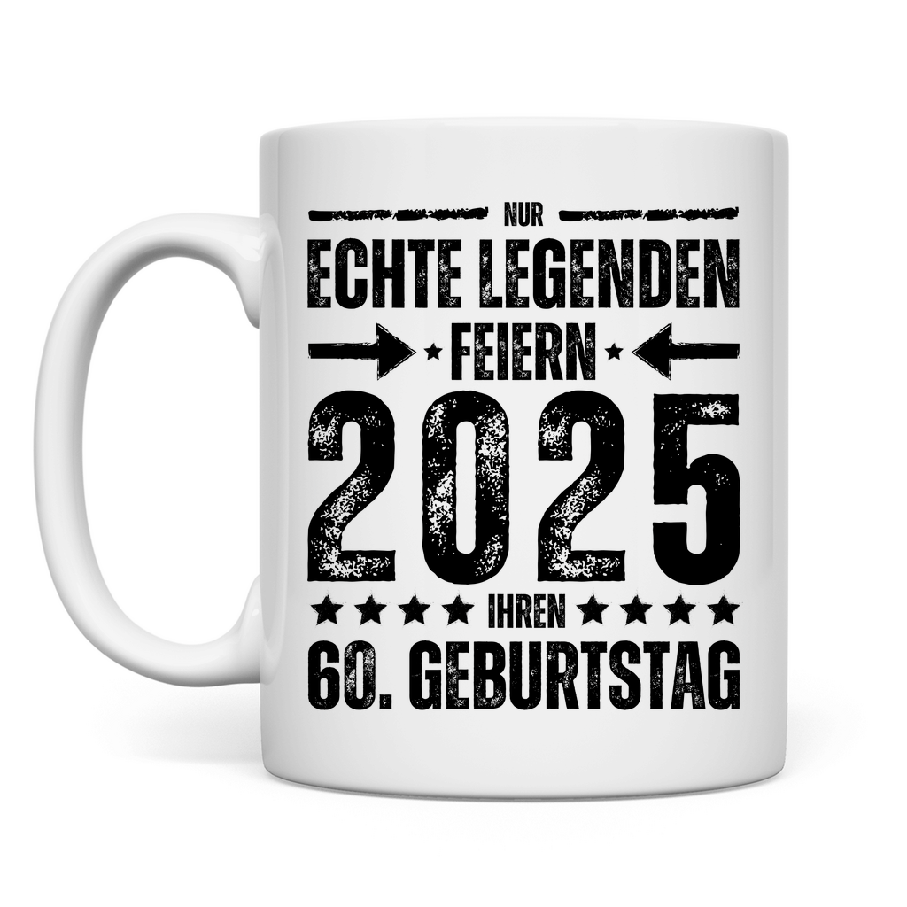 Tasse "60. Geburtstag 2025"